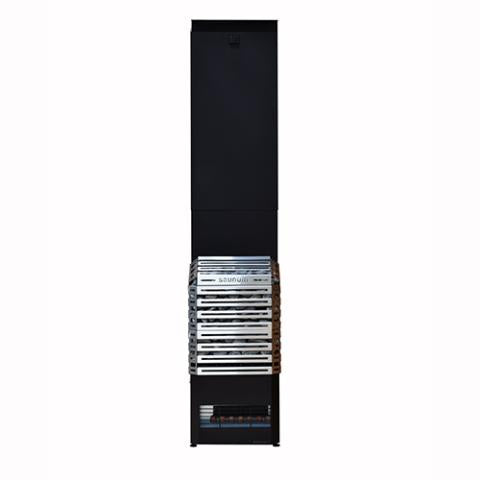 Saunum Air 7 Sauna Heater Air Series, 6.4kW Sauna Heater w/Climate Equalizer, Stainless Steel