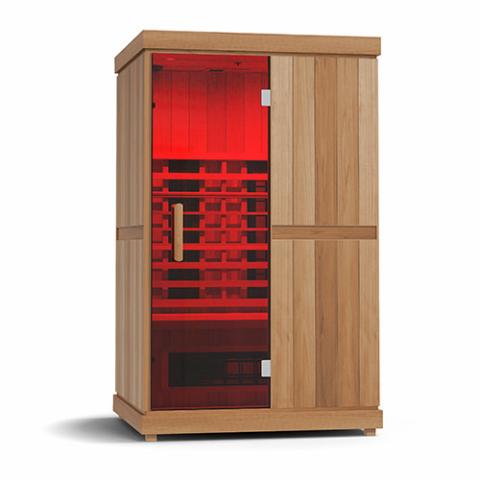 Finnmark FD-2 Full-Spectrum Infrared Sauna 2-Person Home Infrared Sauna