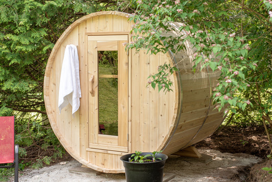 Dundalk Leisurecraft Canadian Timber Collection Harmony Barrel Sauna - CTC22W
