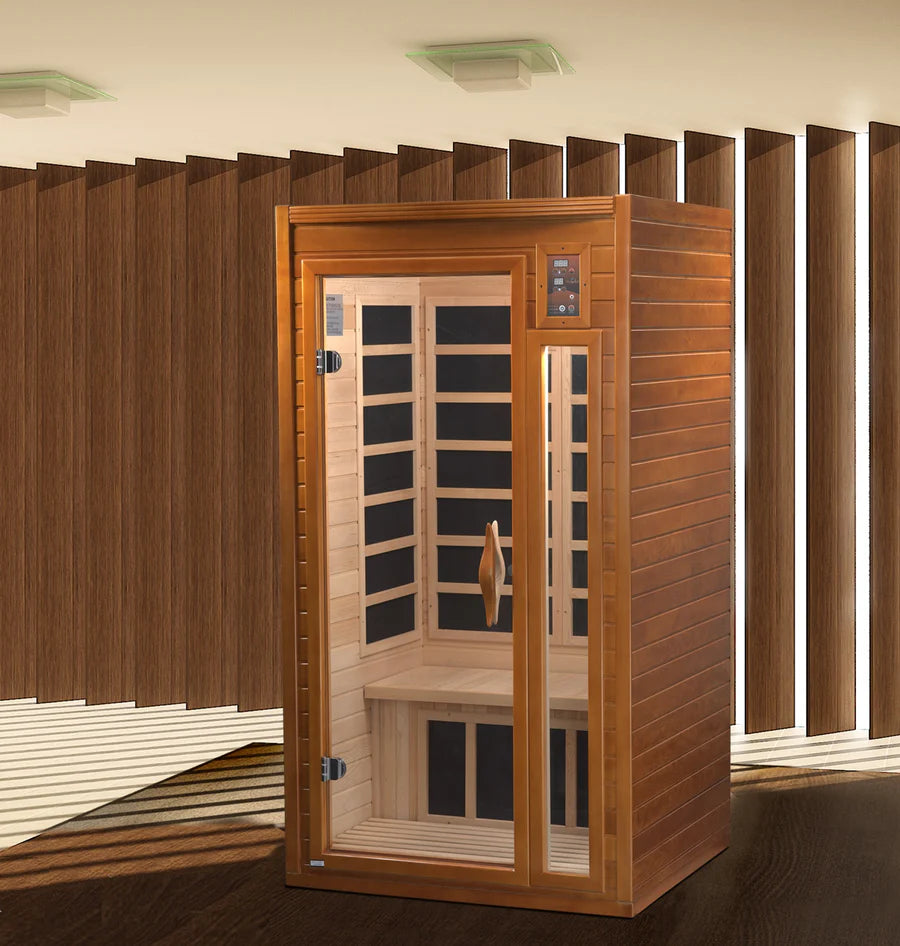 Dynamic saunas 1-2 person Dynamic Ultra Low EMF Far Infrared Sauna, Barcelona Elite Edition