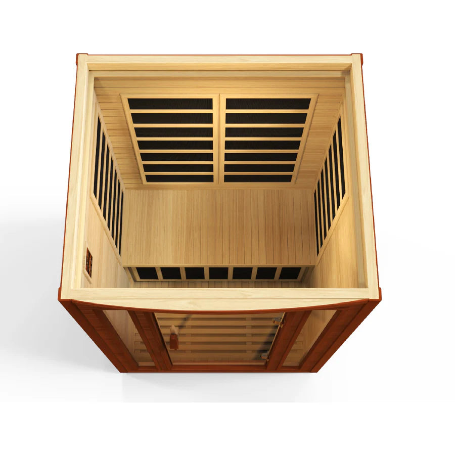Dynamic saunas DYN-6206-01 Dynamic Ultra Low EMF Far Infrared Sauna, San Marino Elite Edition