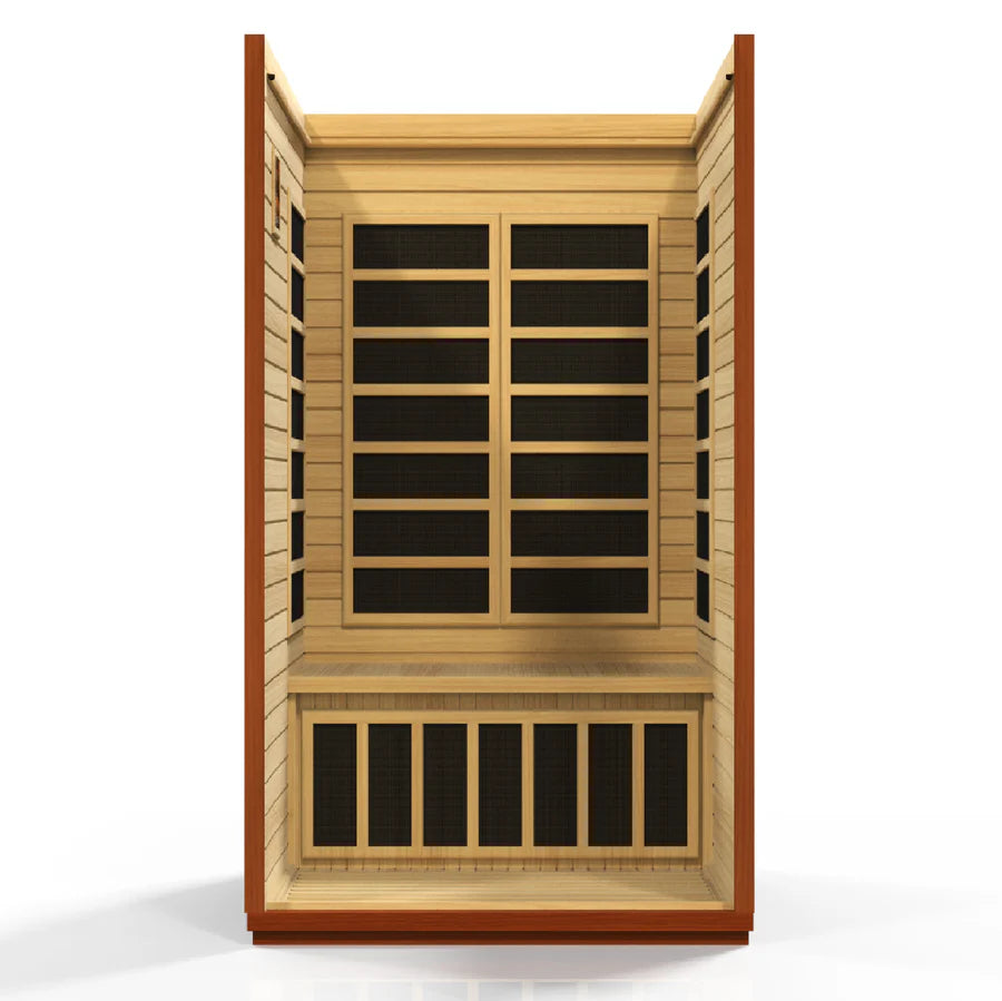 Dynamic saunas DYN-6206-01 Dynamic Ultra Low EMF Far Infrared Sauna, San Marino Elite Edition