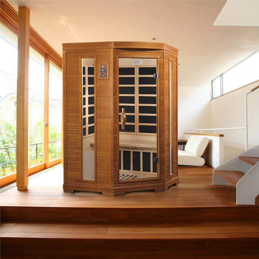 Dynamic saunas DYN-6225-02 Dynamic Low EMF Far Infrared Sauna, Heming Edition.