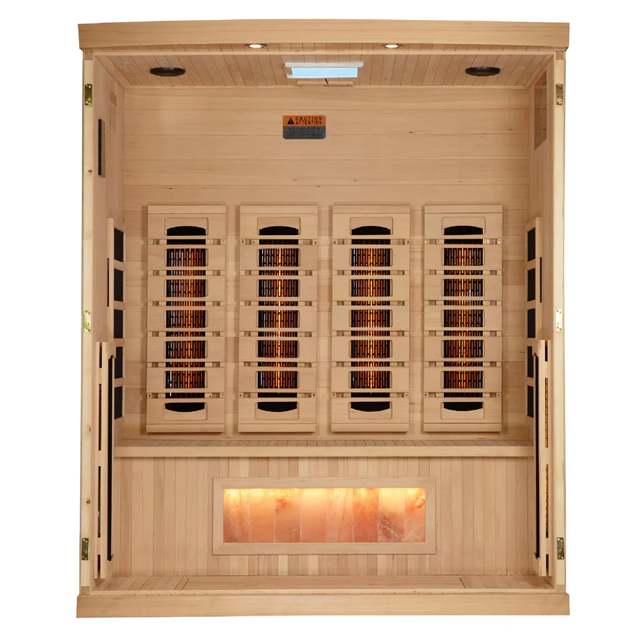 Golden designs GDI 8040-03 2025 Reserve Edition 4 - Person Full Spectrum with Himalayan Salt Bar