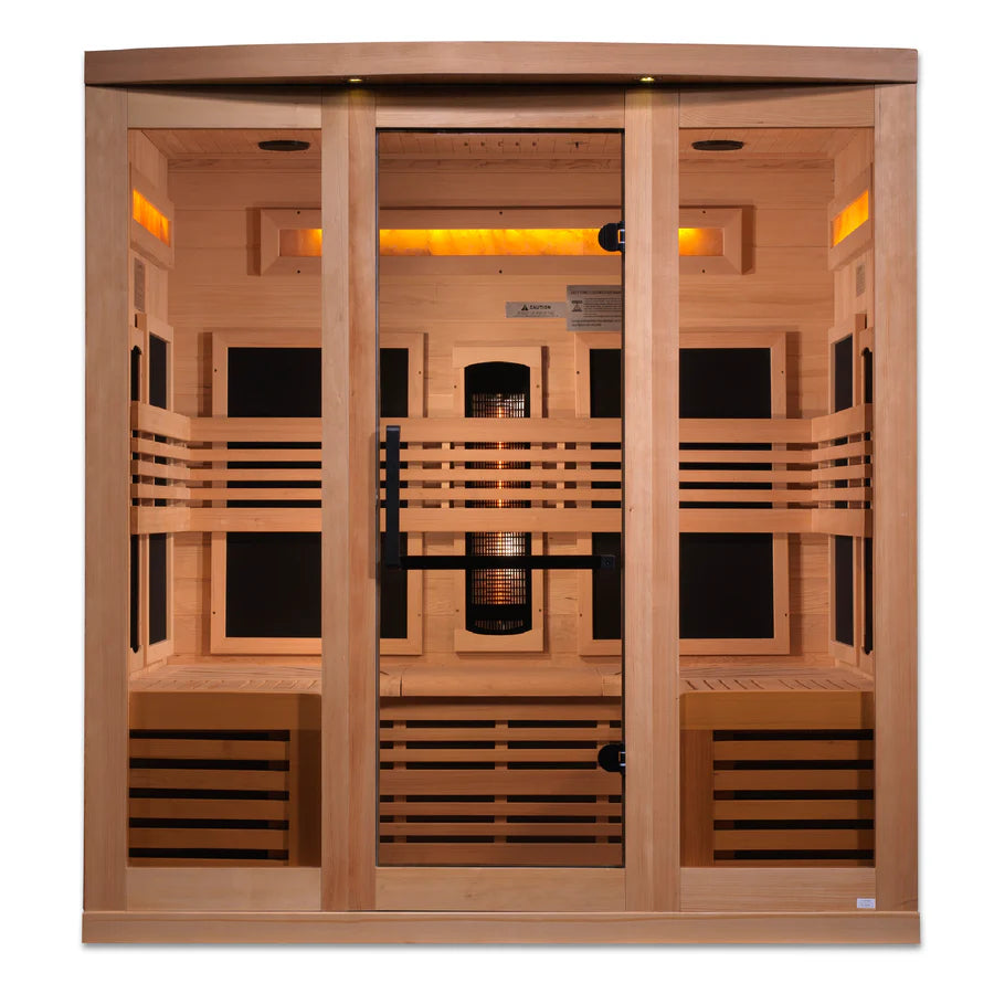Golden designs Reserve Edition GDI-8260-01,6-Person Full Spectrum with Himalayan Salt Bar