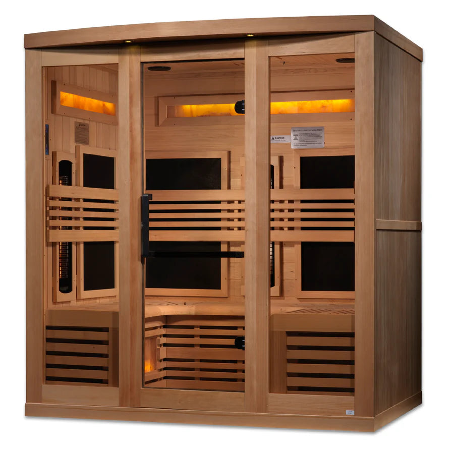 Golden designs Reserve Edition GDI-8260-01,6-Person Full Spectrum with Himalayan Salt Bar