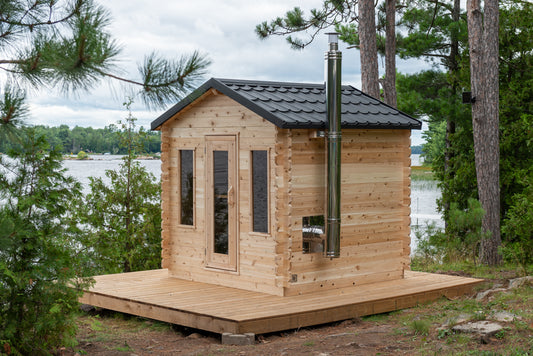 Dundalk LeisureCraft Canadian Timber Collection Georgian Cabin Sauna - CTC88W