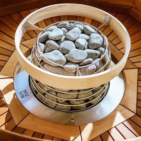 HUUM Flange HM Embedding Flange for HIVE Mini Series Sauna Heaters