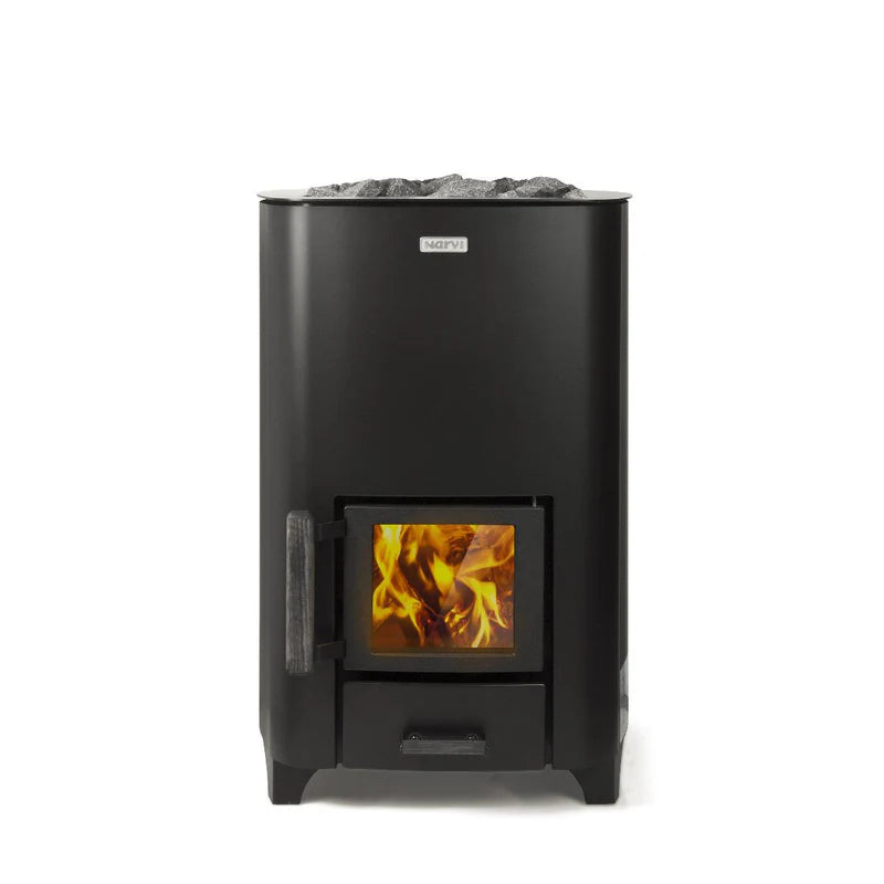 Narvi NC 16 Black Wood Burning Heater