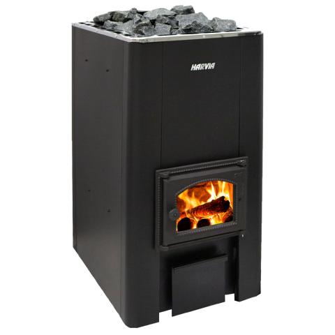 Harvia 50 50 Series, 40kW, Wood Burning Stove