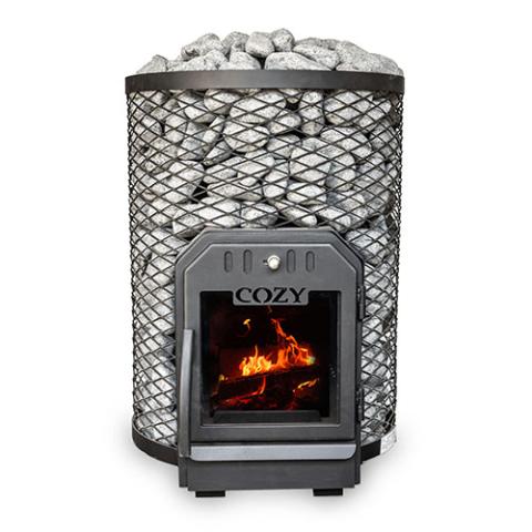 Cozy Heat O Sauna Stove Wood Burning Sauna Stove, 18kW