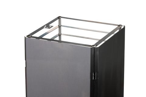 HUUM Reflect C Reflector Panel for CLIFF Sauna Heaters | Space-Saving Stainless Steel Accessory