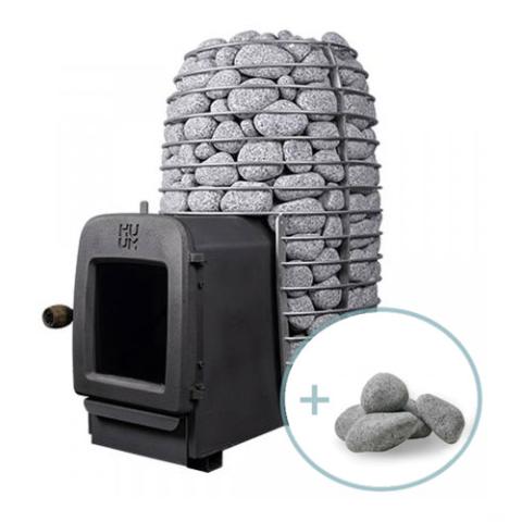 HUUM HIVE Heat LS 12ST Pkg HIVE Heat Series 12kW LS Sauna Heater Package