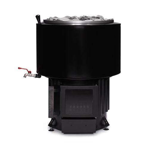Narvi Luosto VS Wood-Burning Sauna Stove, Watertank, 16kW