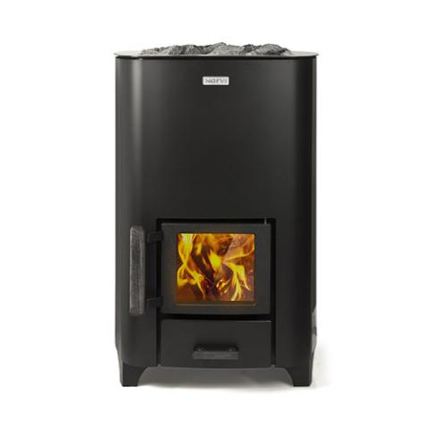 Narvi NC 24 Black Wood Burning Sauna Heater