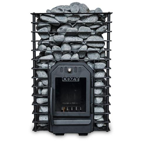 Cozy Heat Quattro Sauna Stove Wood Burning Sauna Stove,18kW