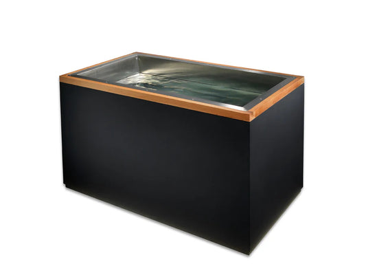 Dynamic Cold Therapy "CUBOID" 304 Stainless Steel Cold Plunge + 0.8 HP Chiller (Cold/Heat) with WIFI APP