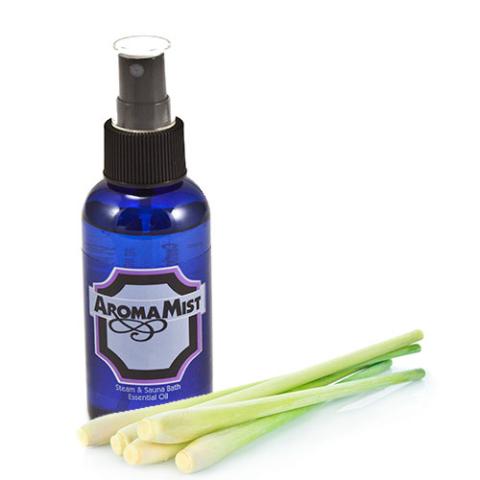 AromaMist Lemongrass 4 Aroma Bath Oil, 4-ounce Atomizing Spray