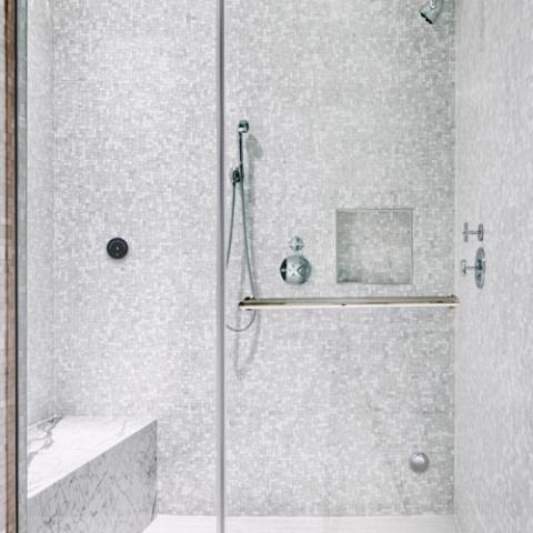 Thermasol MTC Steam Shower Control, MicroTouch Series, Contemporary Flushmount