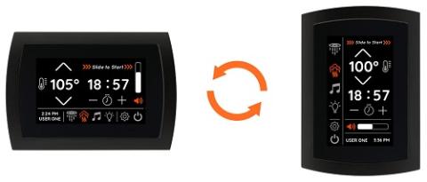 ThermaSol TWPSR SignaTouch Flushmount 5" Steam Shower Control Package