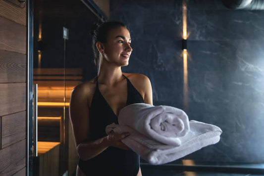 Sauna etiquette.
