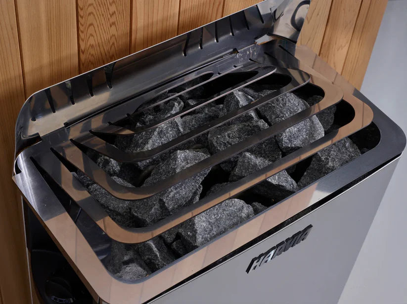 Golden Designs 2025 Toledo GDI-8360-01 6 Per Hybrid Sauna (Indoor).WIFI Full Spectrum and Harvia Stove