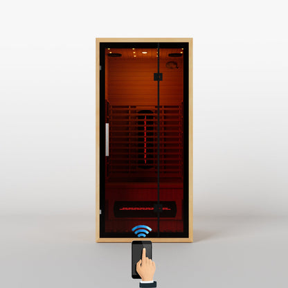 Smartmak®  120V Indoor Infrared Sauna - Refresh 1 (Delivery in 1-2 Weeks)