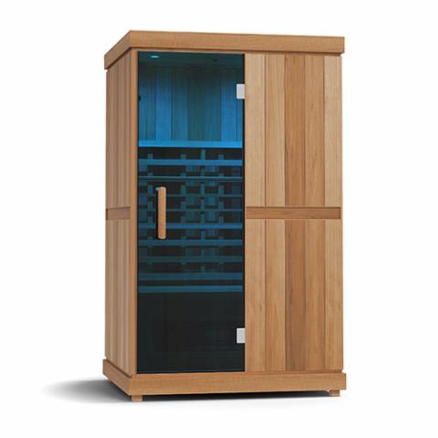 Finnmark FD-2 Full-Spectrum Infrared Sauna 2-Person Home Infrared Sauna