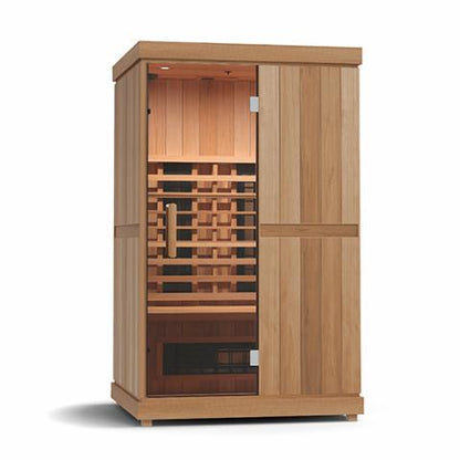 Finnmark FD-2 Full-Spectrum Infrared Sauna 2-Person Home Infrared Sauna