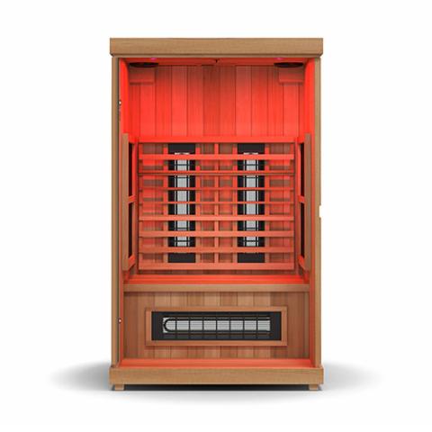Finnmark FD-2 Full-Spectrum Infrared Sauna 2-Person Home Infrared Sauna