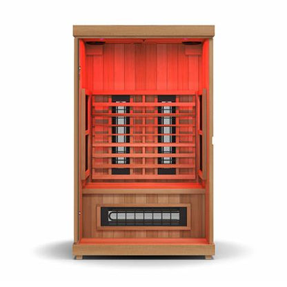 Finnmark FD-2 Full-Spectrum Infrared Sauna 2-Person Home Infrared Sauna