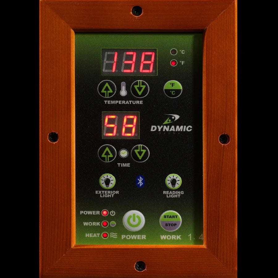 Dynamic Bellagio DYN-6306-02 Dynamic Low EMF Far Infrared Sauna.