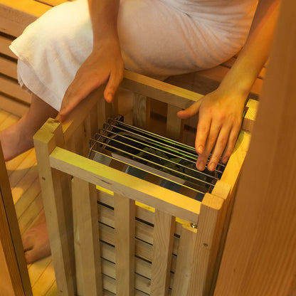 Smartmak® 1 Person Indoor Traditional Steam Sauna - Steam 1 (Delivery in 4-5 Weeks)