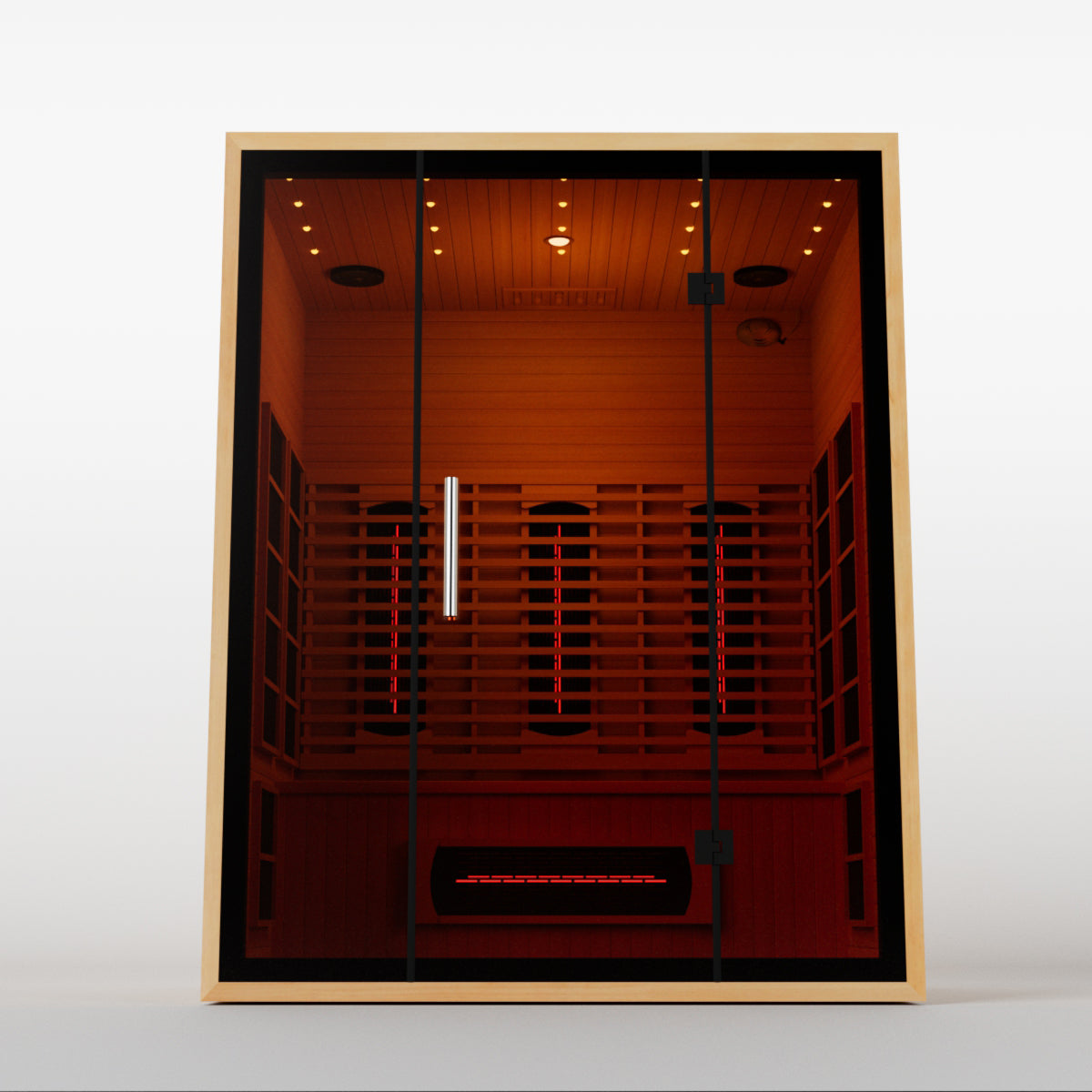 Smartmak® 3 People Indoor Infrared Sauna - Refresh 3 (Delivery in 4-5 Weeks)