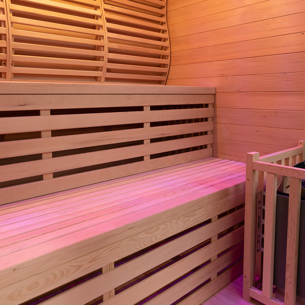 Smartmak® 4 People Indoor Traditional Steam Sauna - Steam 4 (Delivery in 4-5 Weeks)