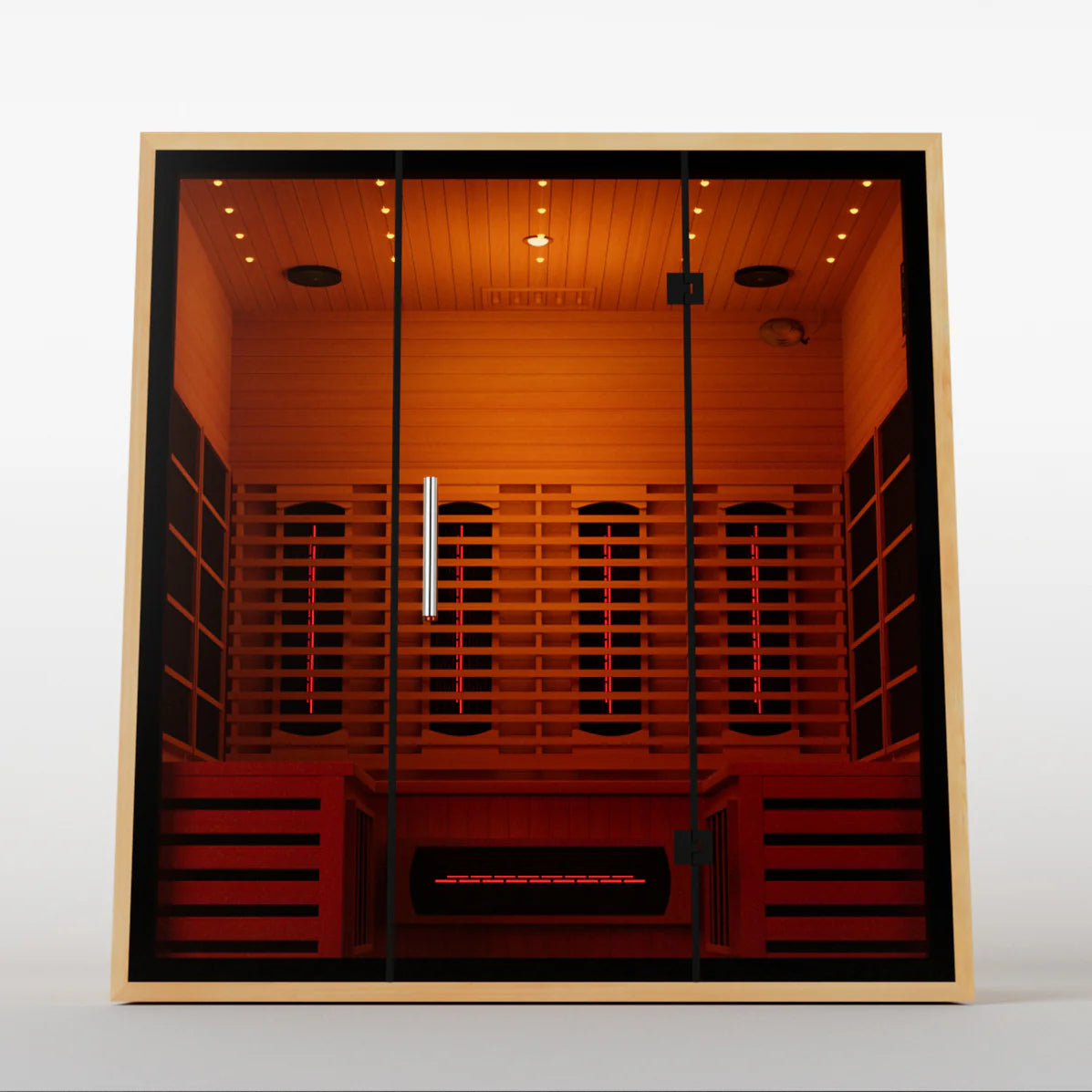 Smartmak® 4 People Indoor Infrared Sauna - Refresh 4 (Delivery in 4-5 Weeks)