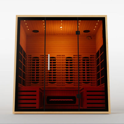 Smartmak® 4 People Indoor Infrared Sauna - Refresh 4 (Delivery in 4-5 Weeks)