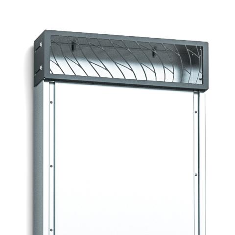 Saunum AirSolo Wall AirSolo Series, In-Wall Sauna Temp & Steam Equalizer, Adj Height