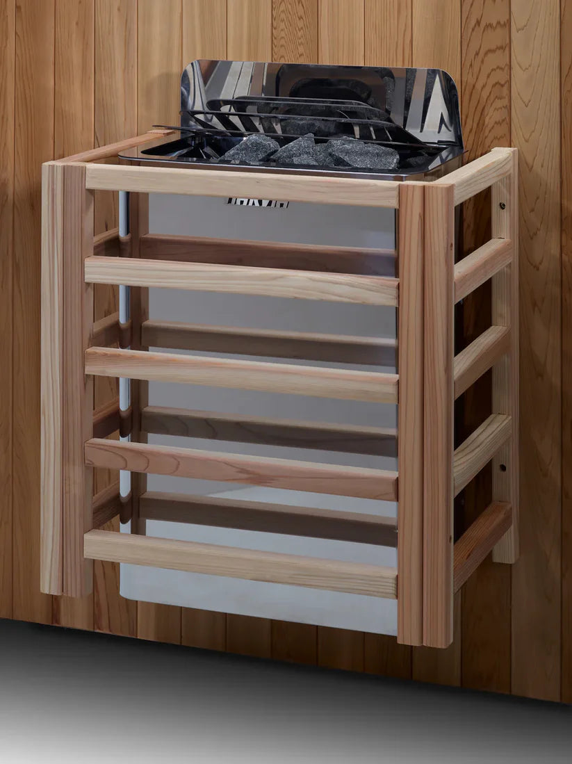 Golden Designs 2025 Toledo GDI-8360-01 6 Per Hybrid Sauna (Indoor).WIFI Full Spectrum and Harvia Stove