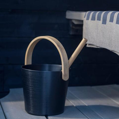 Rento Sauna Ladle, Aluminum w/ Thermo-Bamboo