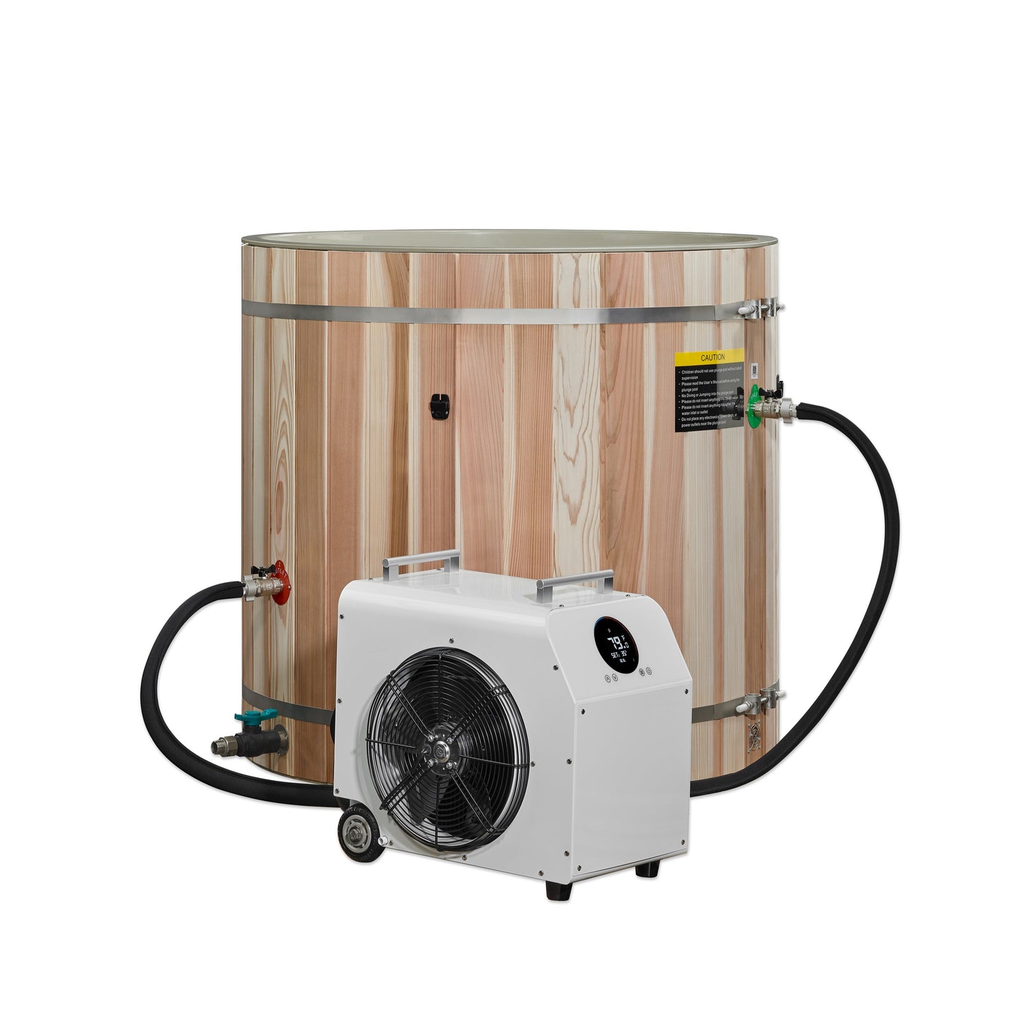 Dynamic Cold Therapy PVC Barrel Cold Plunge