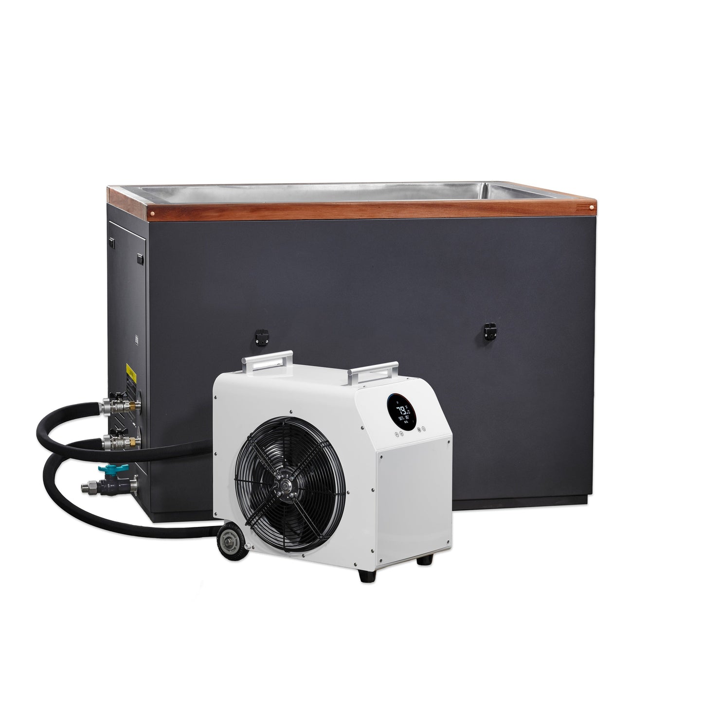 304 Nano-Coated Stainless Steel Cold Plunge Tub