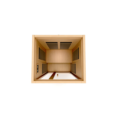 ***New 2026 Model*** Dynamic "Gracia" 1-2 Person Ultra Low EMF FAR IR Sauna (DYN-6119-01 Elite)