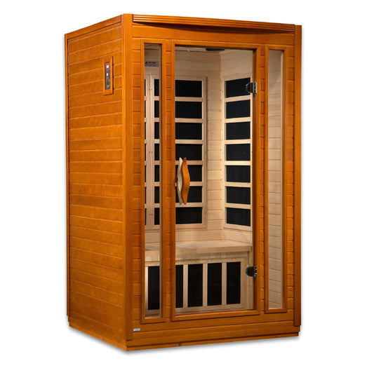 Dynamic "San Marino" 2 Person Low EMF - Far Infrared Sauna (DYN-6206-01)