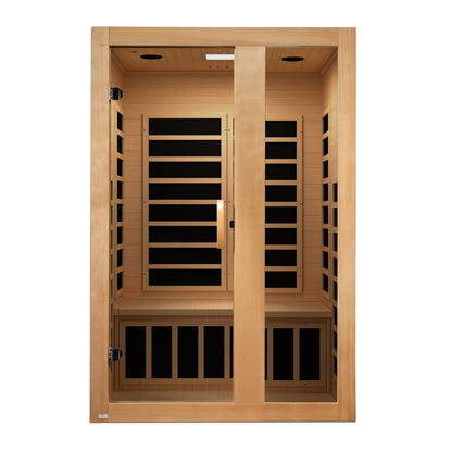 ***New 2026 Model*** Dynamic "Serena" 2 Person Ultra Low EMF FAR IR Sauna (DYN-6229-01 Elite)