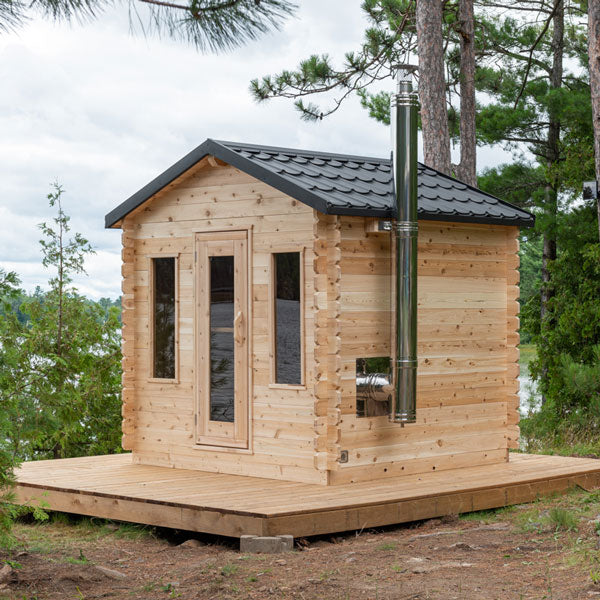 Dundalk LeisureCraft CT Collection Georgian 2-6 Person Cabin Sauna - CTC88E