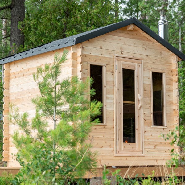Dundalk LeisureCraft CT Collection Georgian 2-6 Person Cabin Sauna - CTC88E