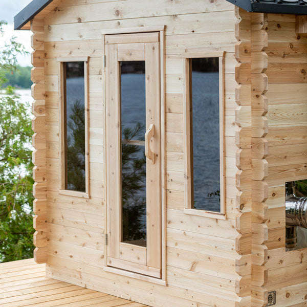 Dundalk LeisureCraft CT Collection Georgian 2-6 Person Cabin Sauna - CTC88E