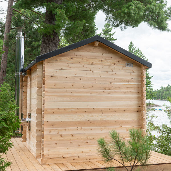 Dundalk LeisureCraft CT Collection Georgian 2-6 Person Cabin Sauna - CTC88E
