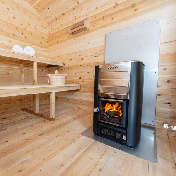 Dundalk LeisureCraft CT Collection Georgian 2-6 Person Cabin Sauna - CTC88E